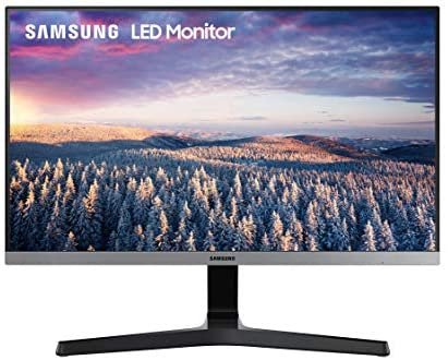 SAMSUNG SR35 Series 27 inch FHD 1920x1080 Flat Desktop Monitor for Working or Learning, HDMI, D-Sub, Wall mountable (LS27R35AFHNXZA)